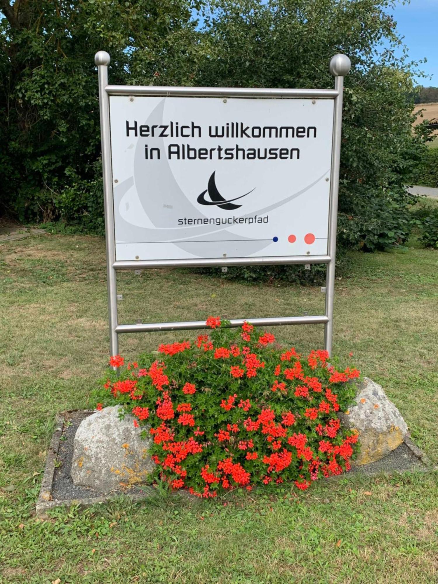 Ferienwohnung In Den Wiesen Albertshausen المظهر الخارجي الصورة